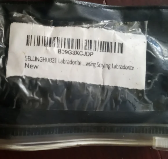 Chain with Brown Stone Pendant energy crystal - Picture 3 of 4